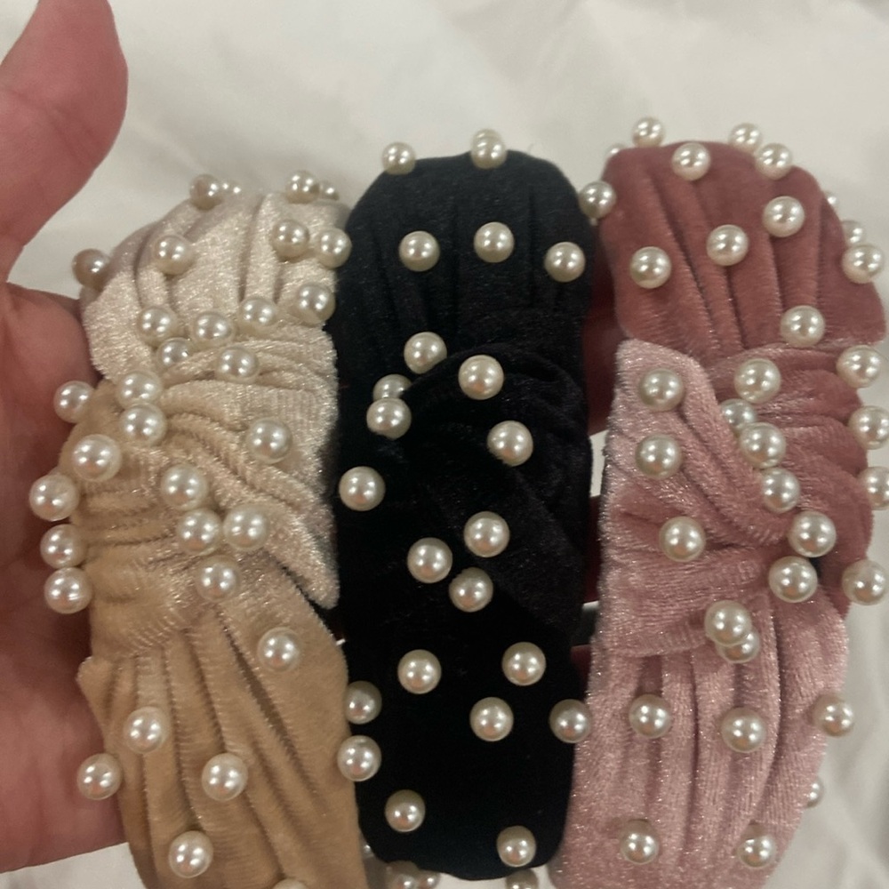 Pearl Headbands-Never used